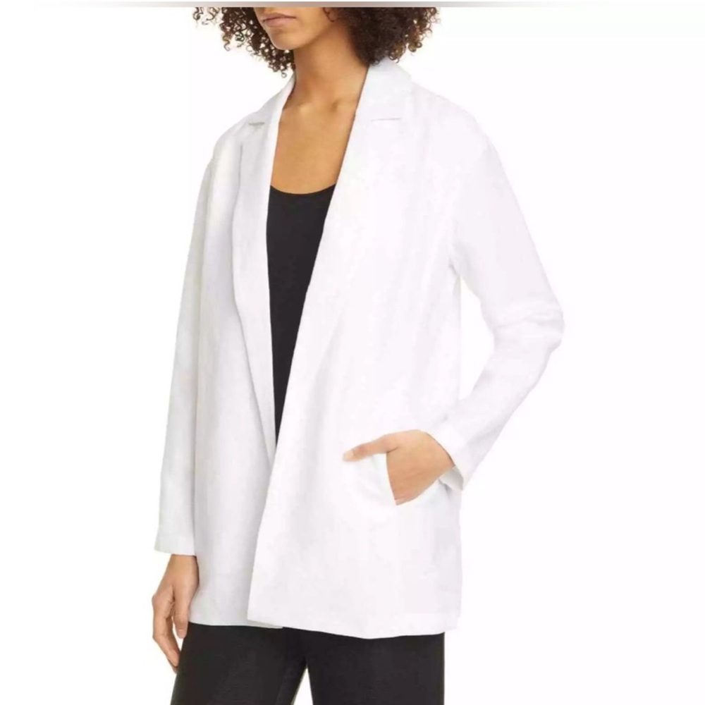 Eileen Fisher White Blazer